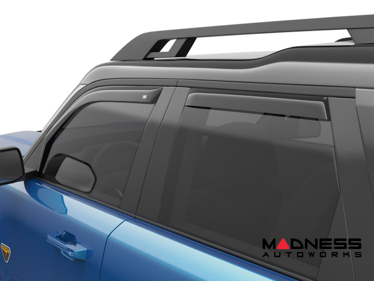 Ford Bronco Sport Side Window Air Deflectors - Dark Smoke - EGR